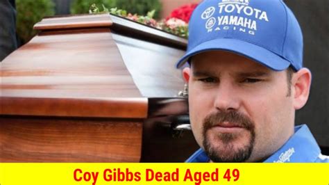 Also Read: <b>Coy</b> <b>Gibbs</b> Wife: Was He Married? Family And <b>Death</b> <b>Cause</b> Pendleton,. . Coy gibbs cause of death